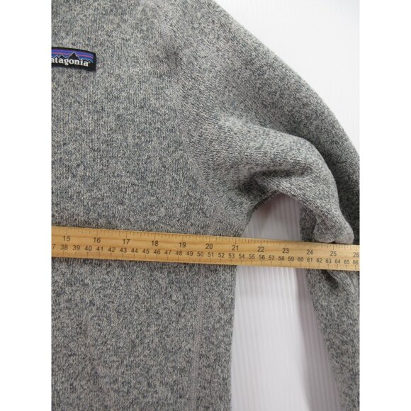 Patagonia Jacket Medium Better Sweater 1/4 Zip Pullover Medicine Logo * - Picture 7 of 15